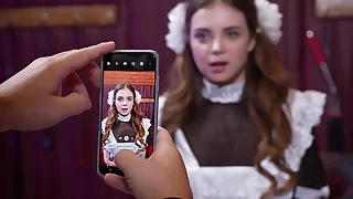 After school, she went to visit a OLD neighbor